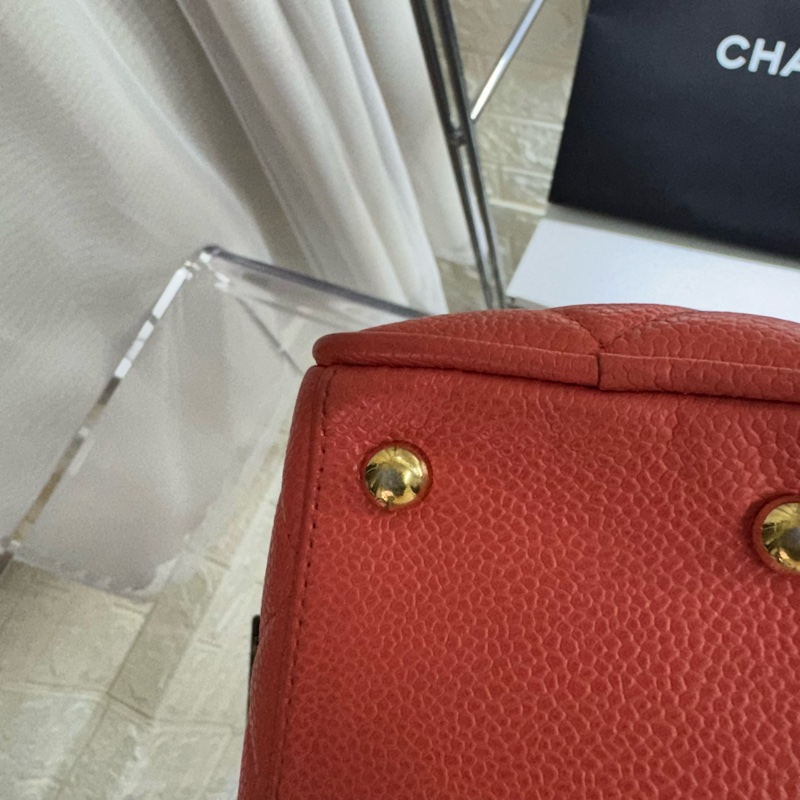 Chanel 香奈兒魚子醬保齡球小號帶卡-12