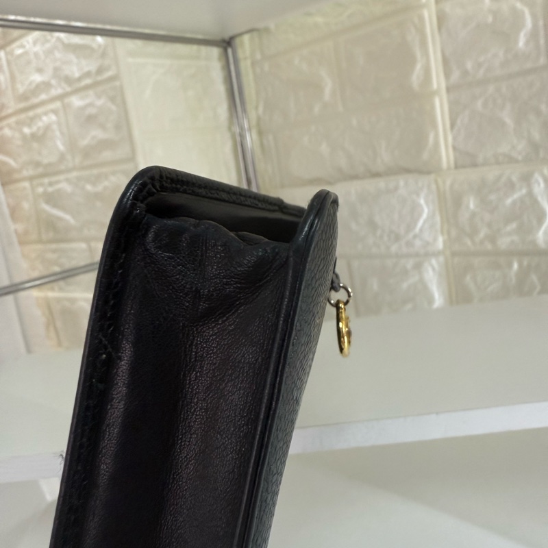 Chanel 香奈兒黑金魚子醬手包-9