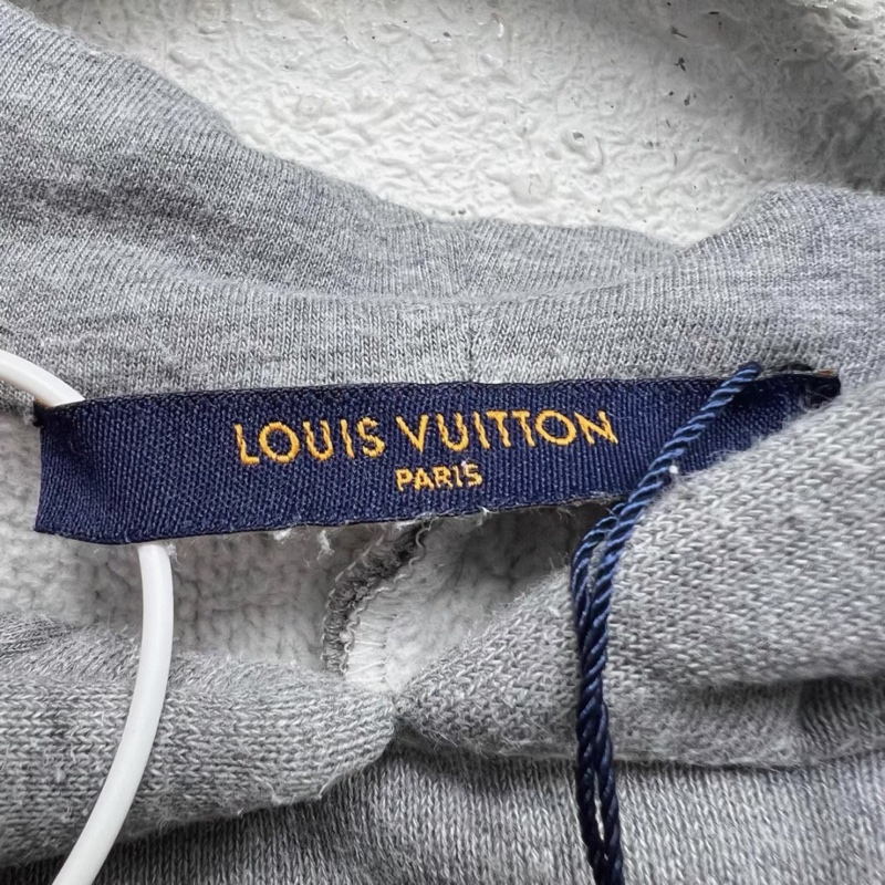 Louis Vuitton • 經典灰色老花衛衣有吊牌✔️-3