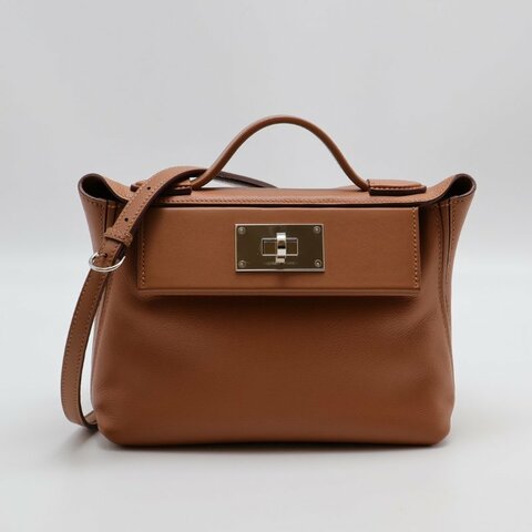 HERMES Mini 24/24 - 金棕銀 B