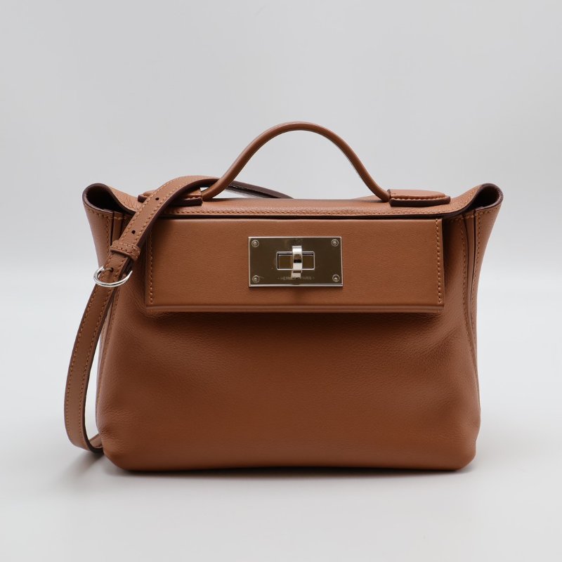HERMES Mini 24/24 - 金棕銀 B-0