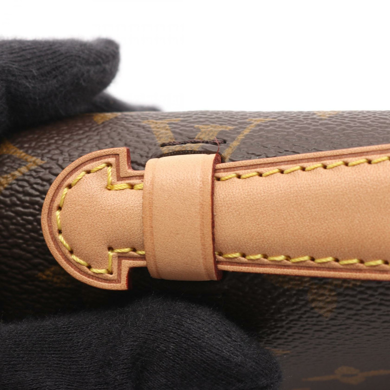 路易威登 Pochette Metis MM Monogram 手提包 M44875 PVC塗層帆布皮革棕色二手女士-8