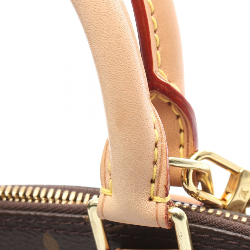 路易威登 ALMA BB 斜背單肩包 M53152 棕色皮革 二手 LV-5