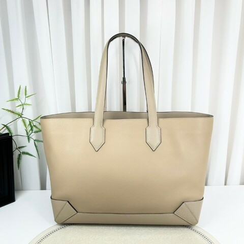 Hermes  x刻 奶茶色手提包托特包