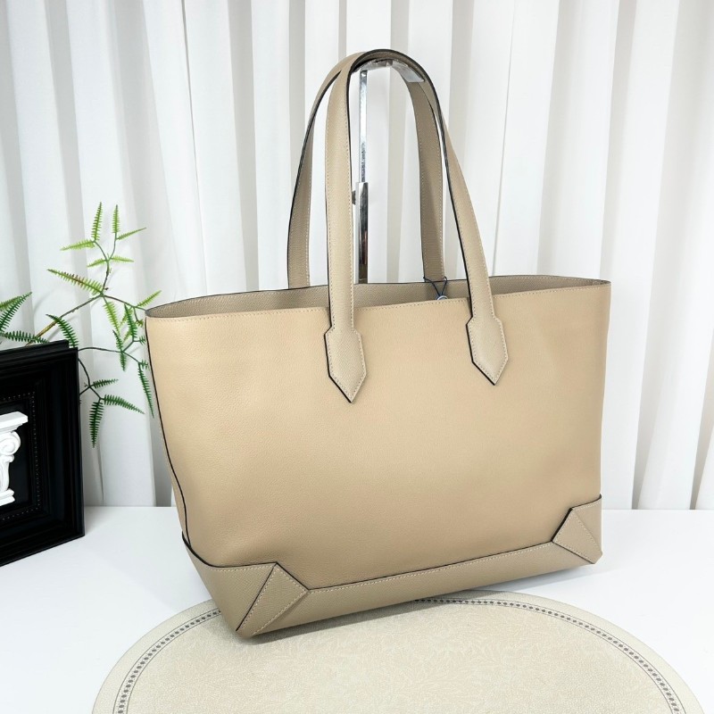 Hermes  x刻 奶茶色手提包托特包-2