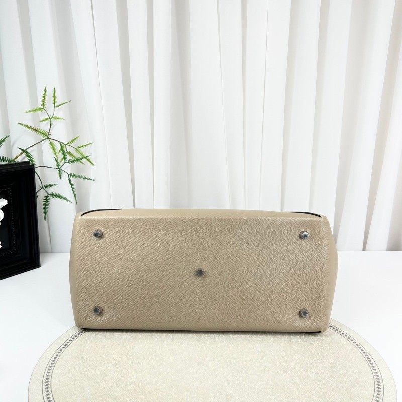 Hermes  x刻 奶茶色手提包托特包-3