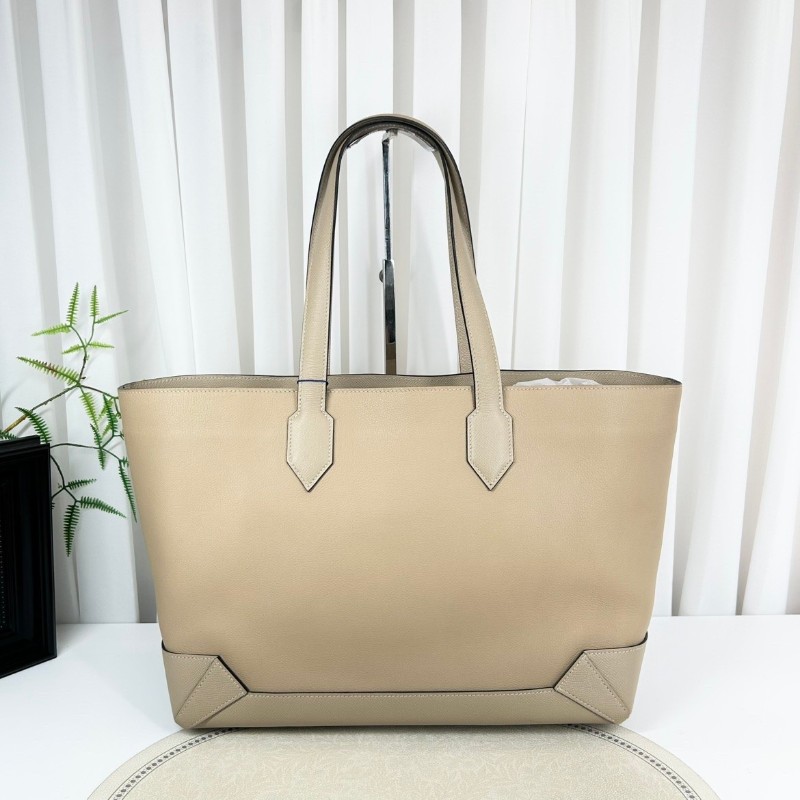 Hermes  x刻 奶茶色手提包托特包-4