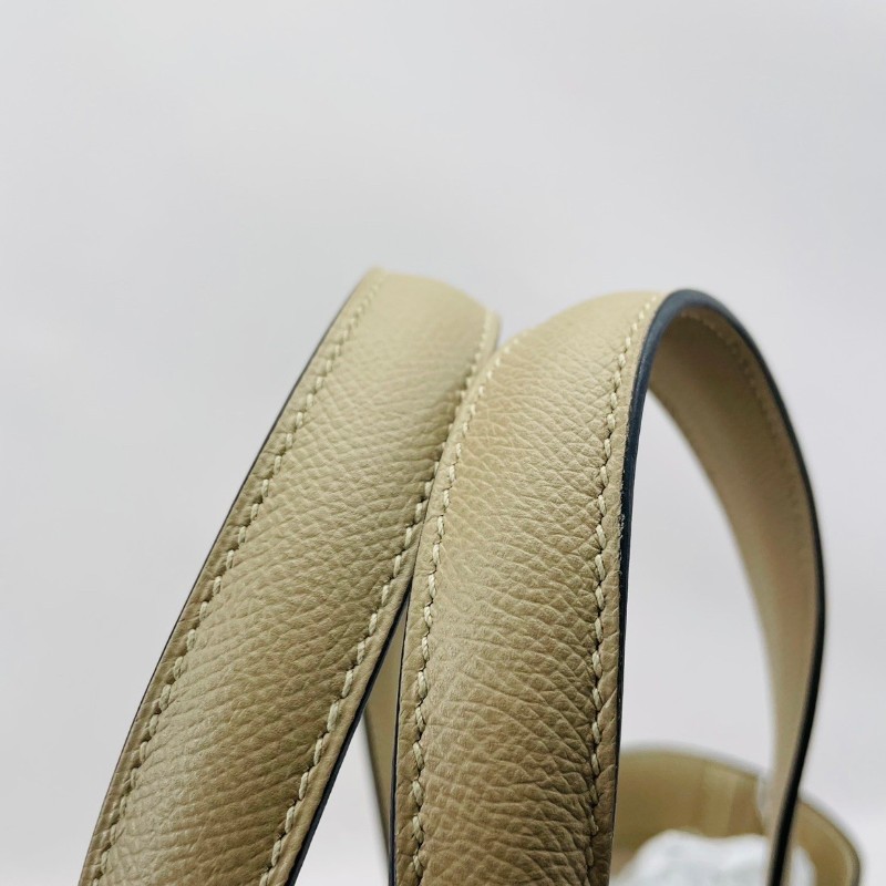 Hermes  x刻 奶茶色手提包托特包-8