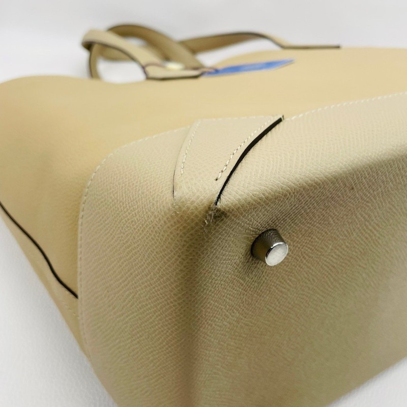 Hermes  x刻 奶茶色手提包托特包-14