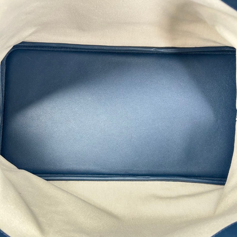 Hermes C刻 限量秀款 深藍保齡球Bolide45旅行包-5