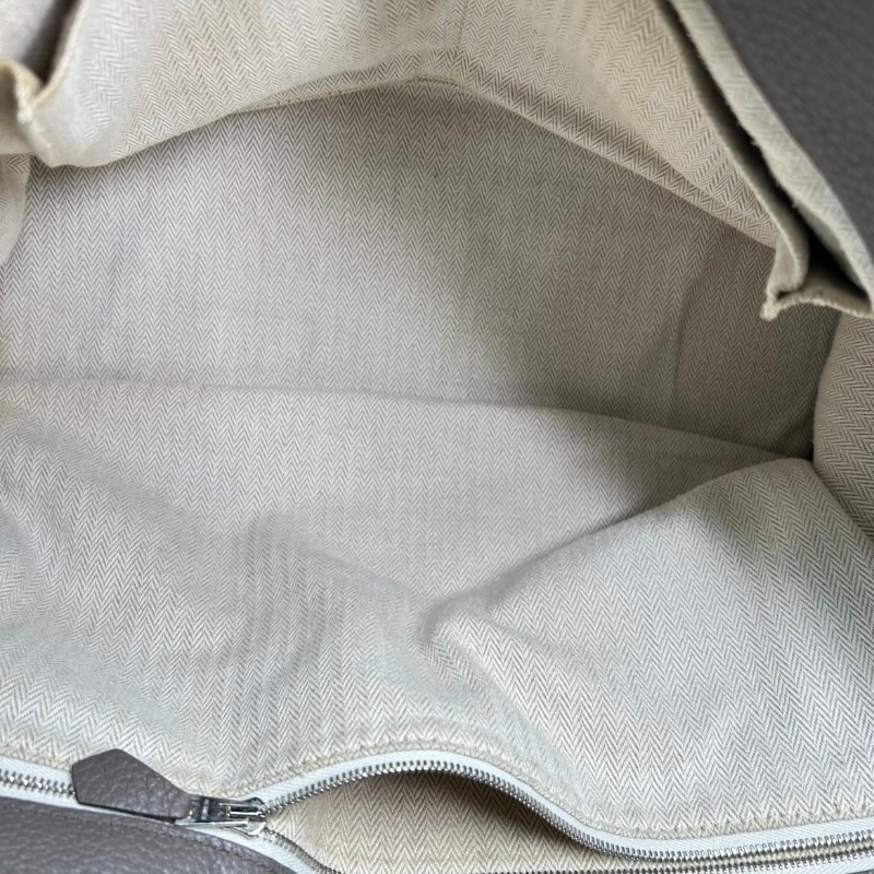 Hermes ALFRED35 埃佛德男士大容量郵差包 Togo皮銀扣-5