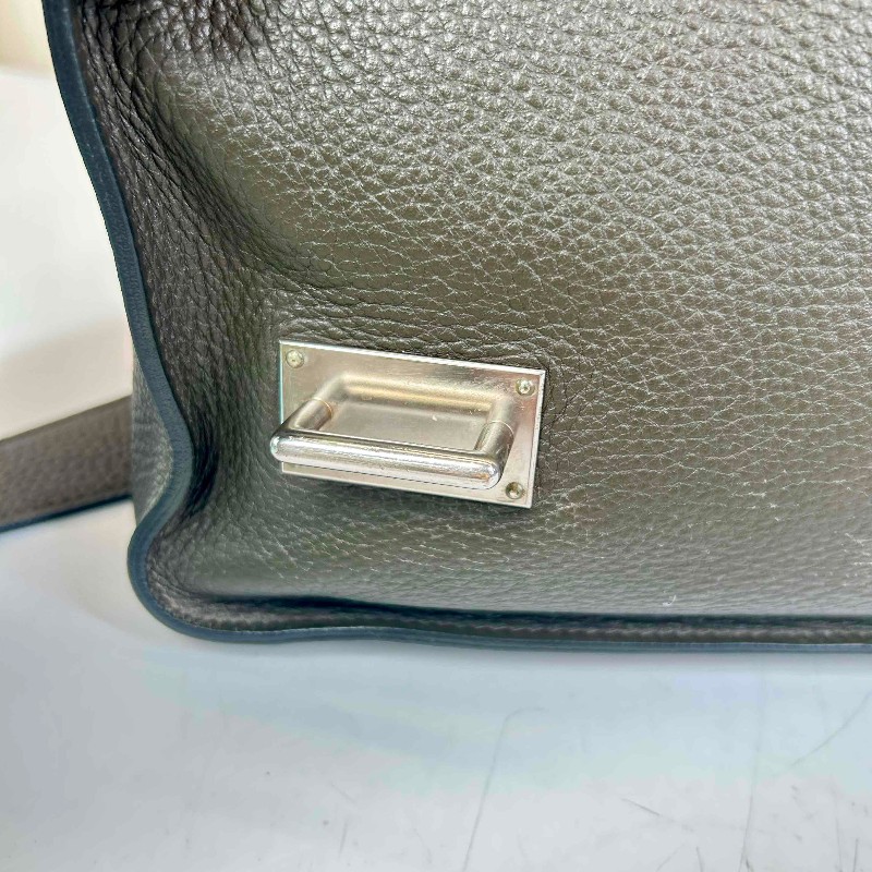 Hermes 1290 Steve caporal 男士雙扣郵差包斜背包 Togo皮-15