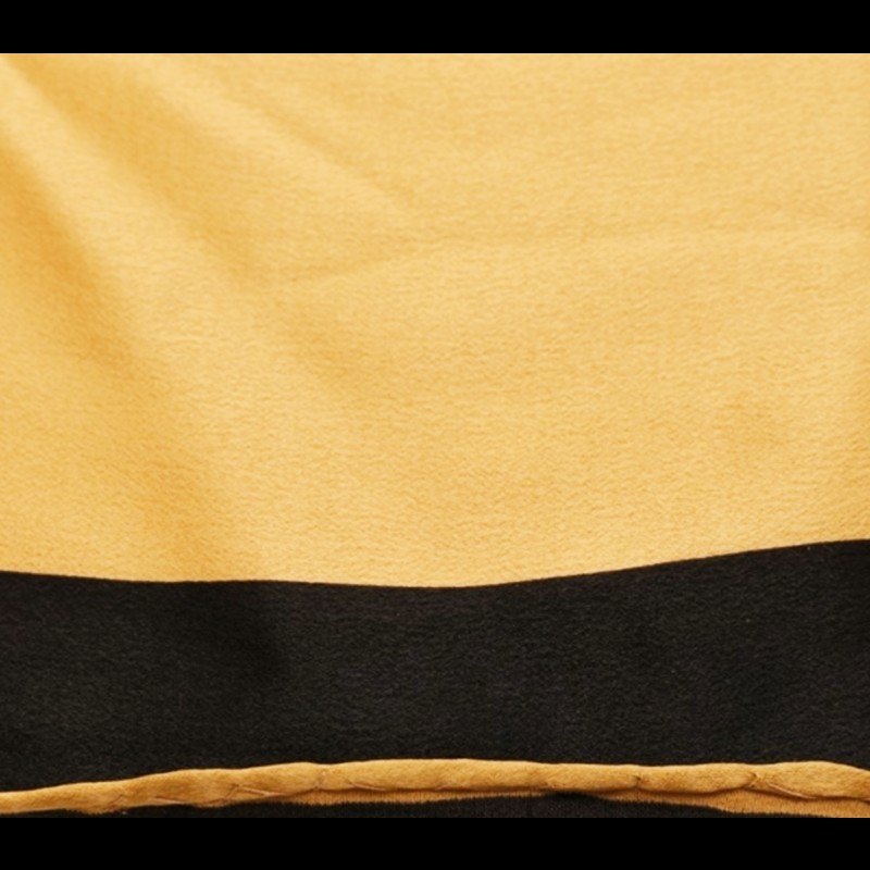 Fendi金色綢緞真絲巾-2