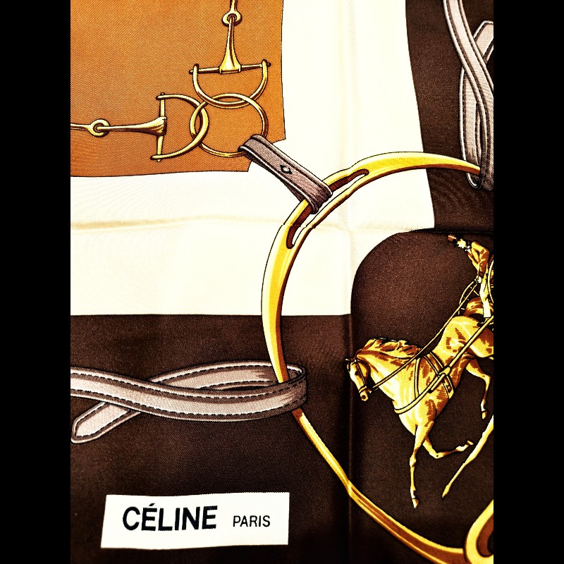 🎀Celine復古馬車絲巾🎀-3