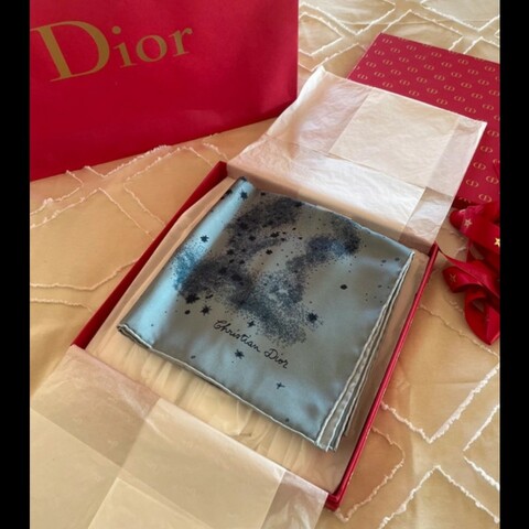 🎀Christian Dior 宇宙絲巾🎀