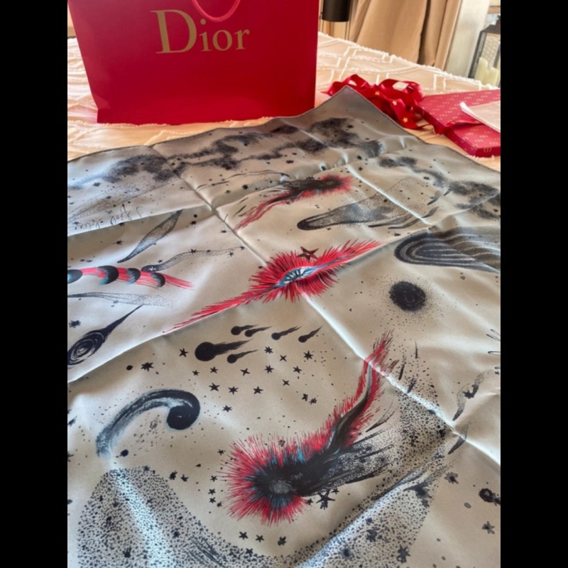 🎀Christian Dior 宇宙絲巾🎀-6