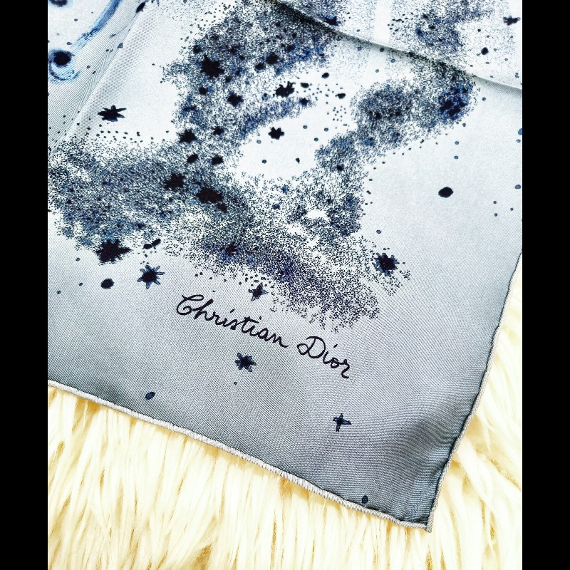 🎀Christian Dior 宇宙絲巾🎀-9