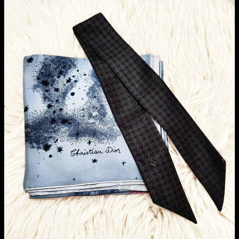 🎀Christian Dior 宇宙絲巾🎀-11