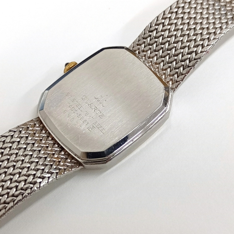 SEIKO CREDOR 貴朵 SS 18KT 1400-5881 女士石英手錶-7