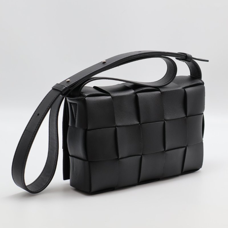 BOTTEGA VENETA Cassette編織包 - 黑-2