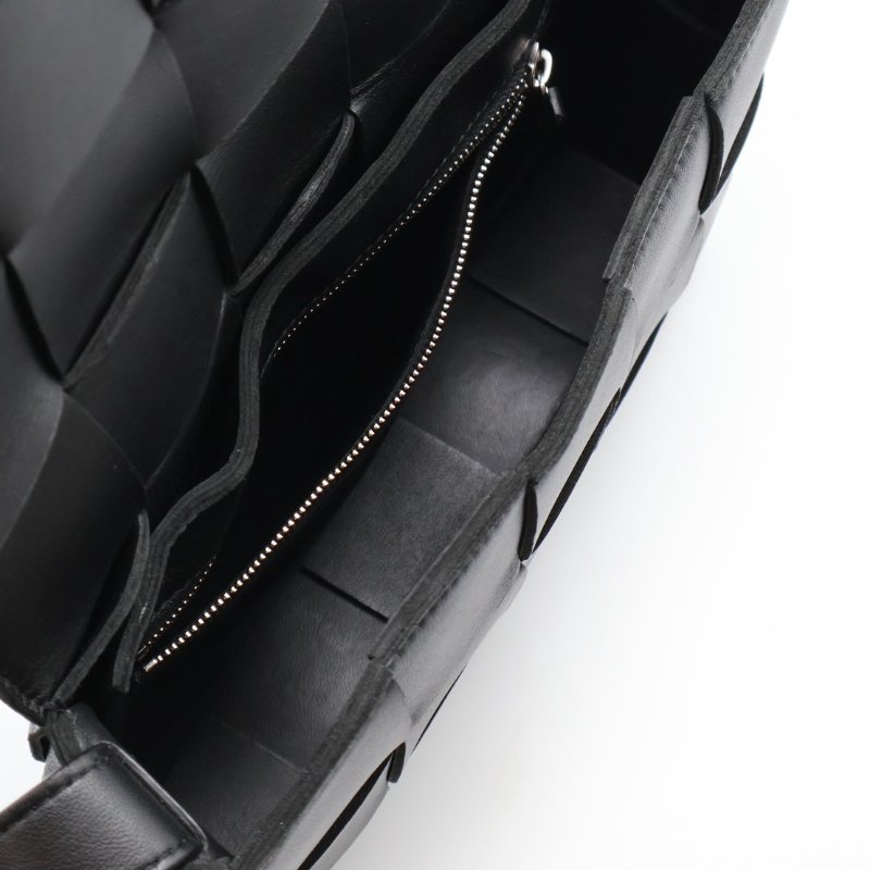 BOTTEGA VENETA Cassette編織包 - 黑-5