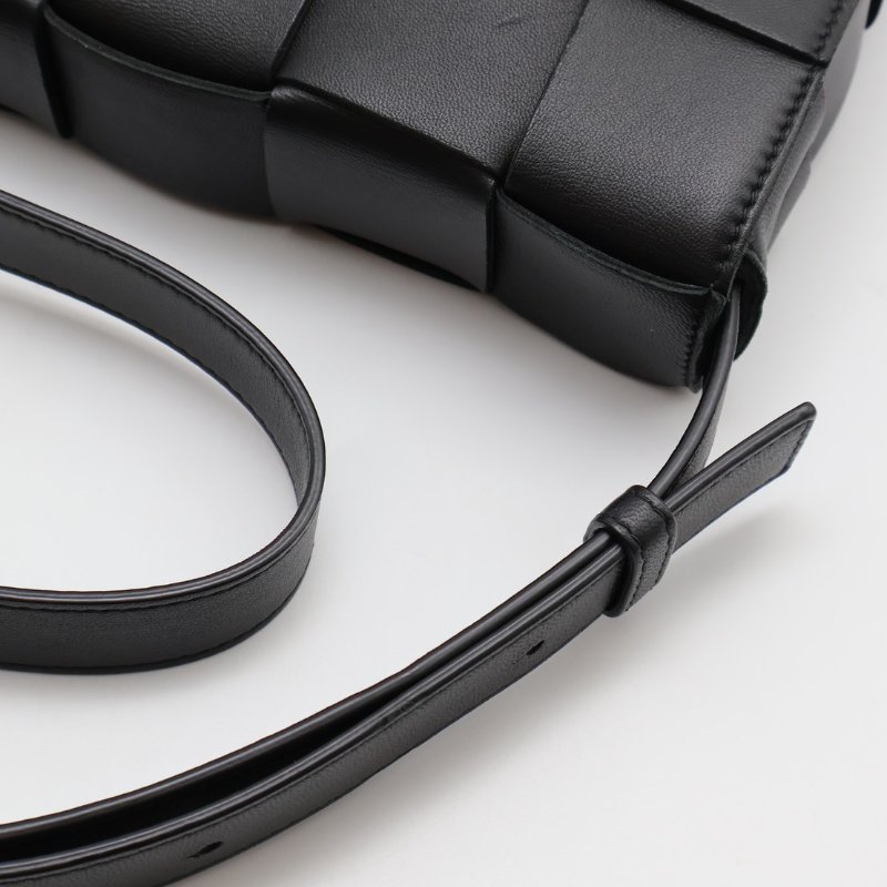 BOTTEGA VENETA Cassette編織包 - 黑-6