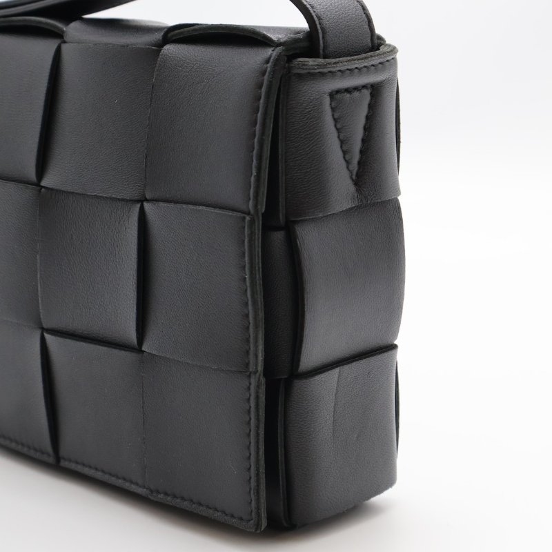 BOTTEGA VENETA Cassette編織包 - 黑-7