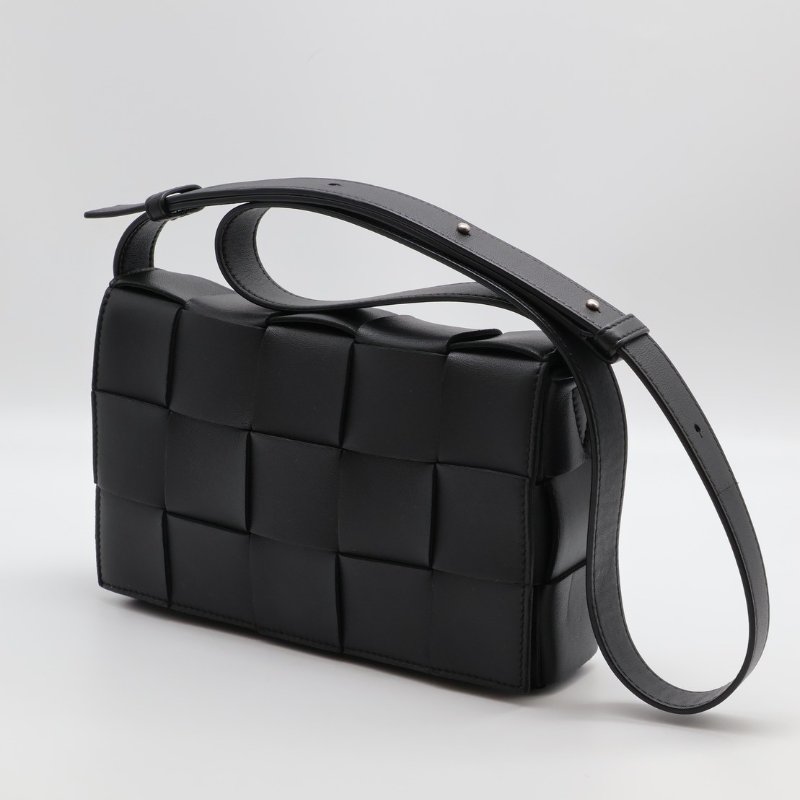 BOTTEGA VENETA Cassette編織包 - 黑-8