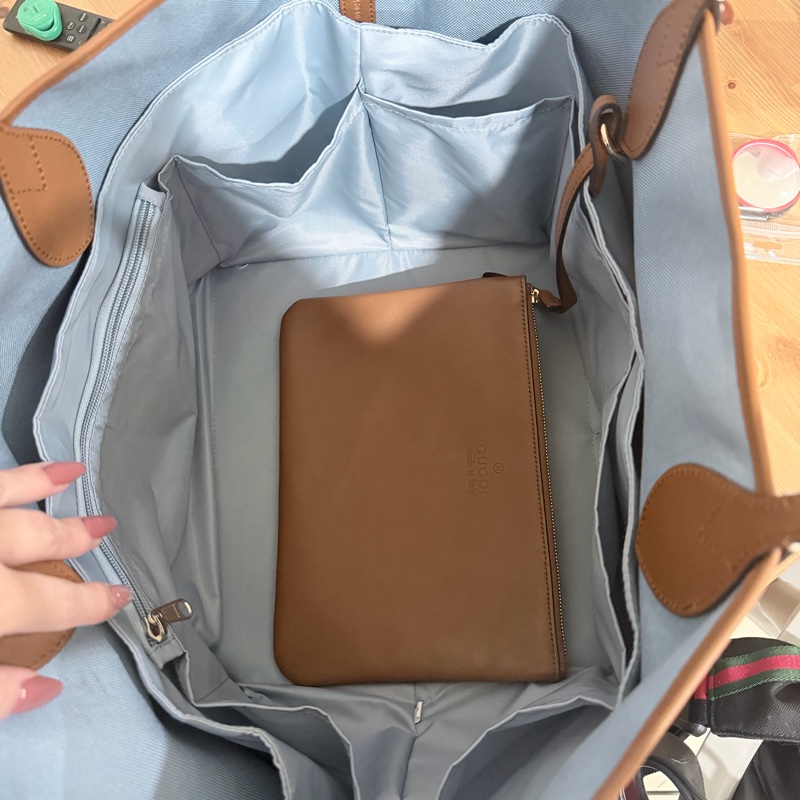 GUCCI 單寧牛仔托特包-2