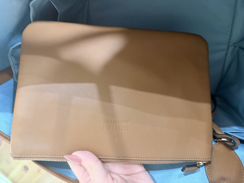 GUCCI 單寧牛仔托特包-16