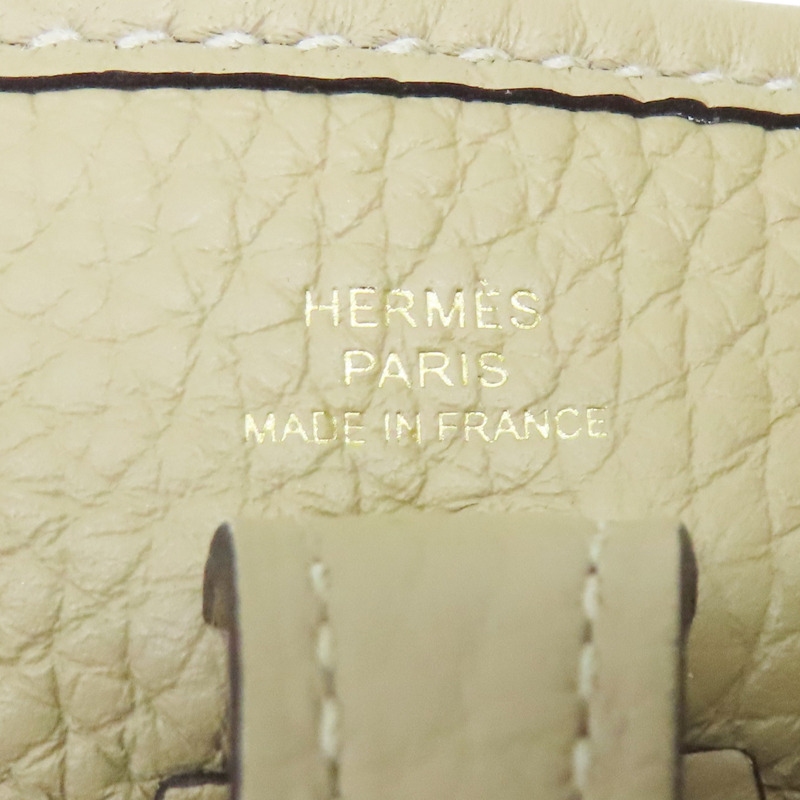 風衣灰 TC牛皮 Mini Evelyne 肩背包 D刻【HERMES 愛馬仕】 K刻-5