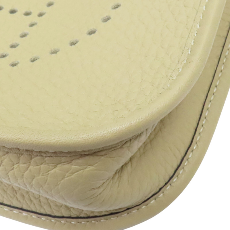 風衣灰 TC牛皮 Mini Evelyne 肩背包 D刻【HERMES 愛馬仕】 K刻-9