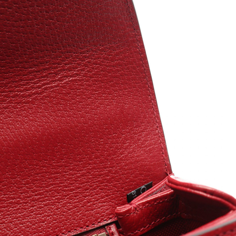 GUCCI MUSIC IS MINE 竹節單肩手提包 679632 帆布皮革 米色 波爾多紅-8