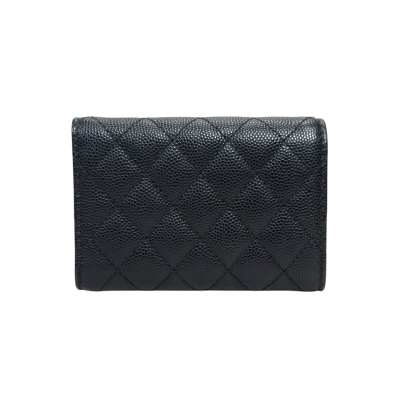 CHANEL Boy 荔枝皮 多摺 迷你銀包-6