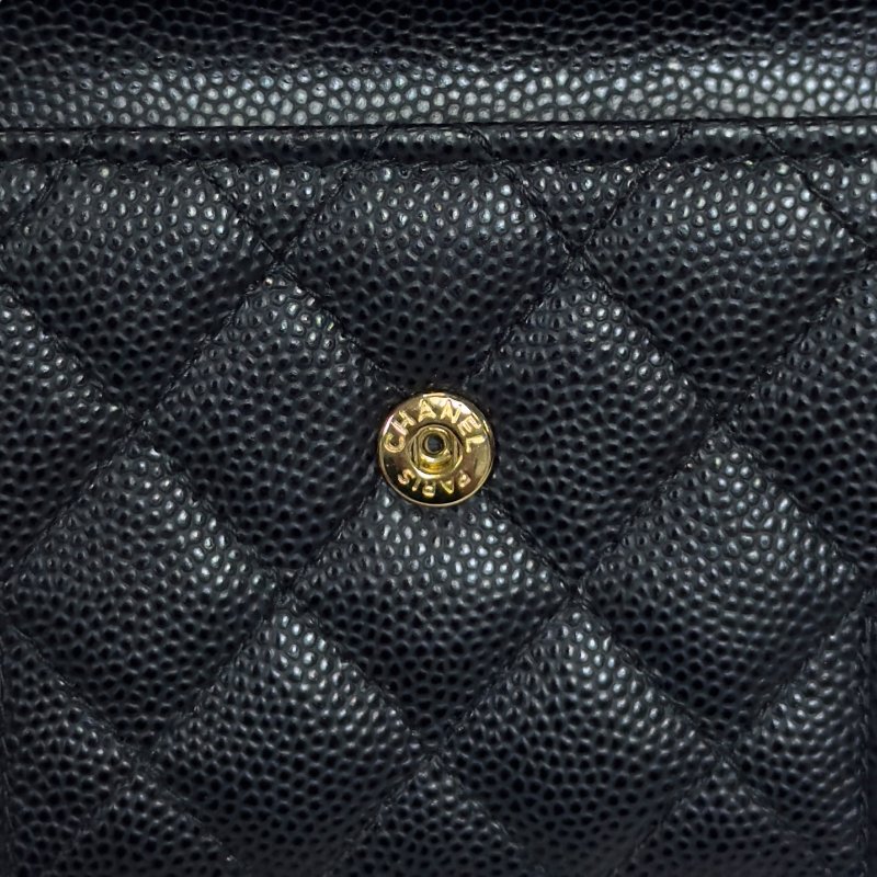 CHANEL Boy 荔枝皮 多摺 迷你銀包-18