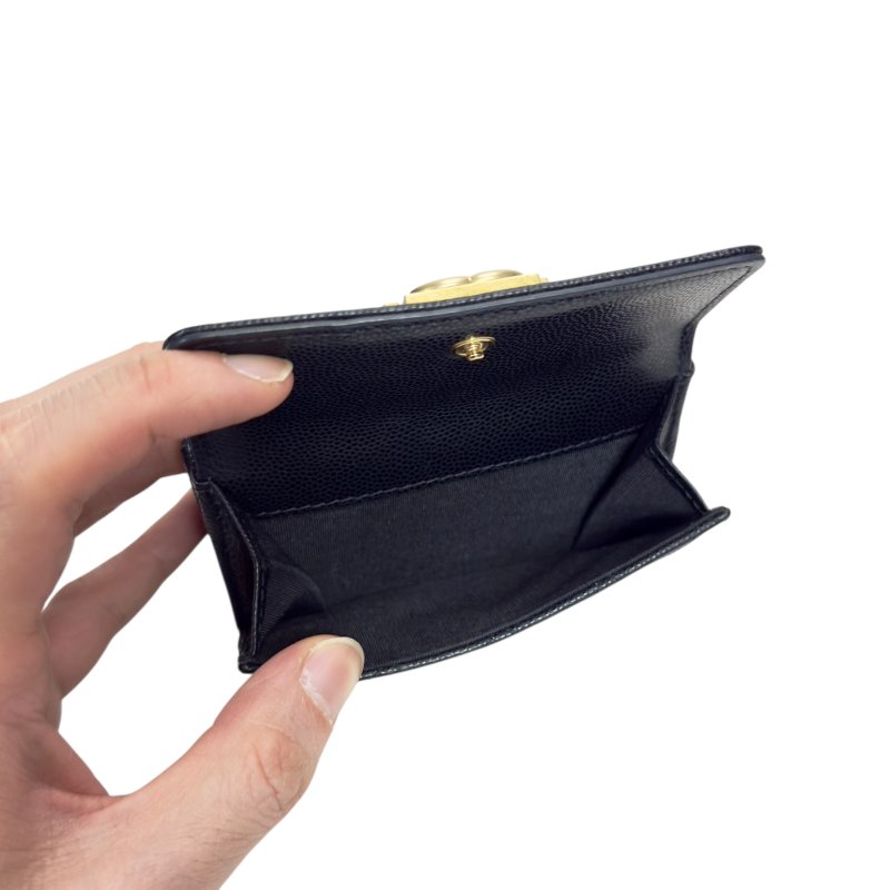 CHANEL Boy 荔枝皮 多摺 迷你銀包-19