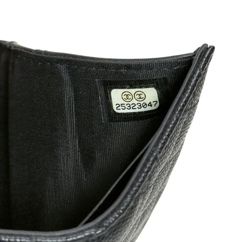 CHANEL Boy 荔枝皮 多摺 迷你銀包-24