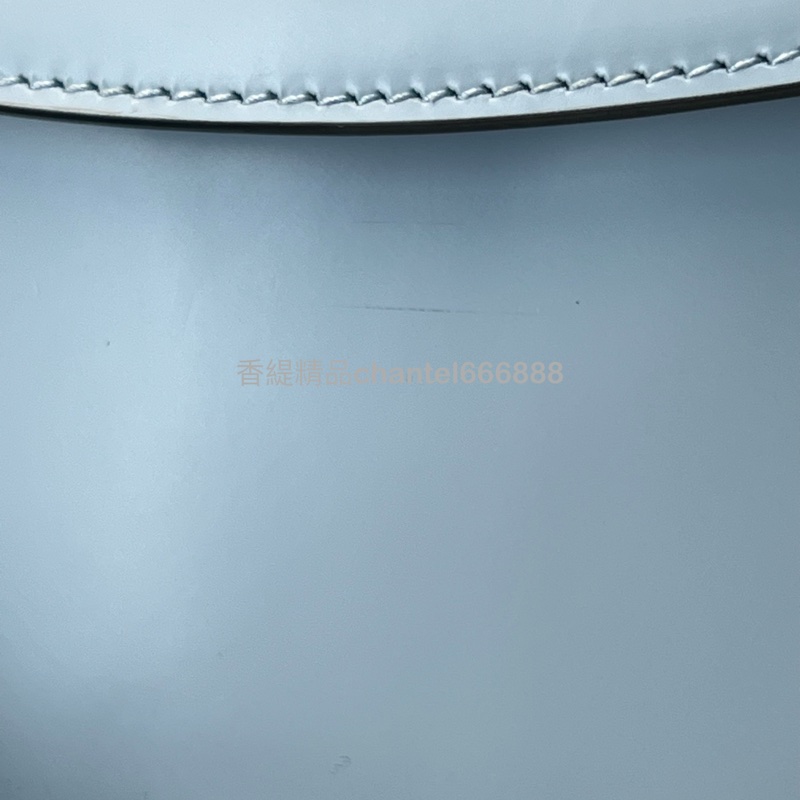 💗香緹國際精品💗 693 Prada Cleo 翻蓋單肩包 小號 水藍色 贈送原廠絲巾-2