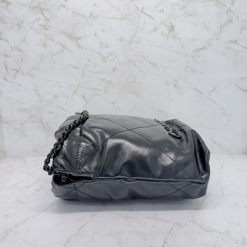 CHANEL MINI 22BAG SO BLACK/晶片-3