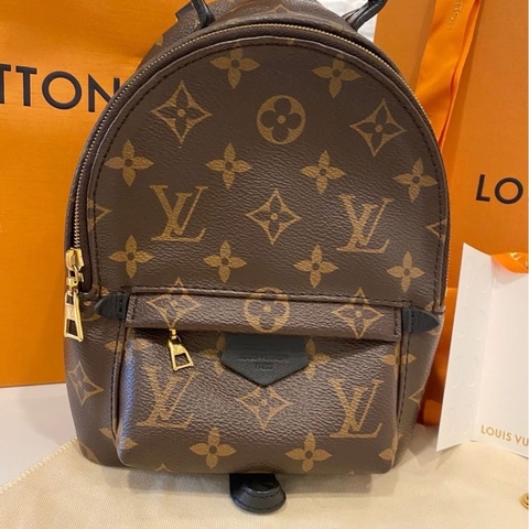 Lv老花Palm Springs Mini後背包/肩背包