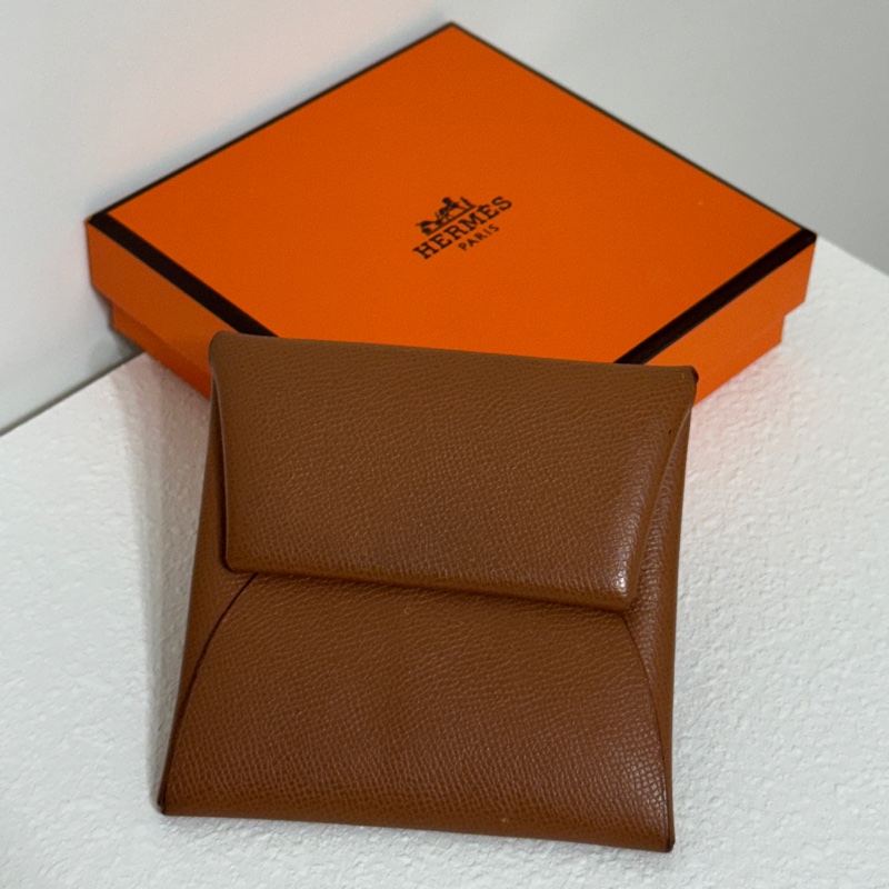 愛馬仕Hermès 零錢包/零錢袋/大地色/豆乾包-5