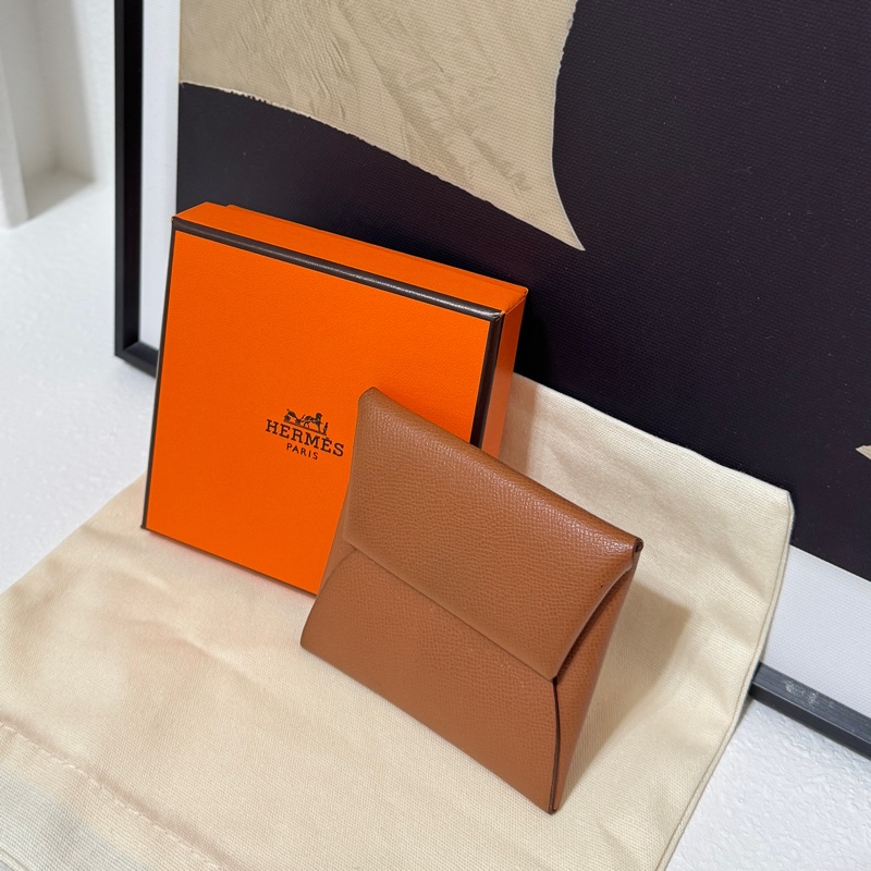 愛馬仕Hermès 零錢包/零錢袋/大地色/豆乾包-13
