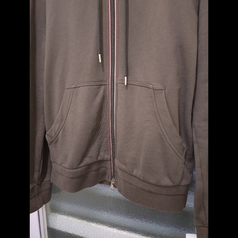 Moncler 灰色棉質男夾克-2