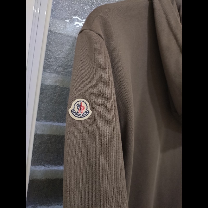 Moncler 灰色棉質男夾克-6
