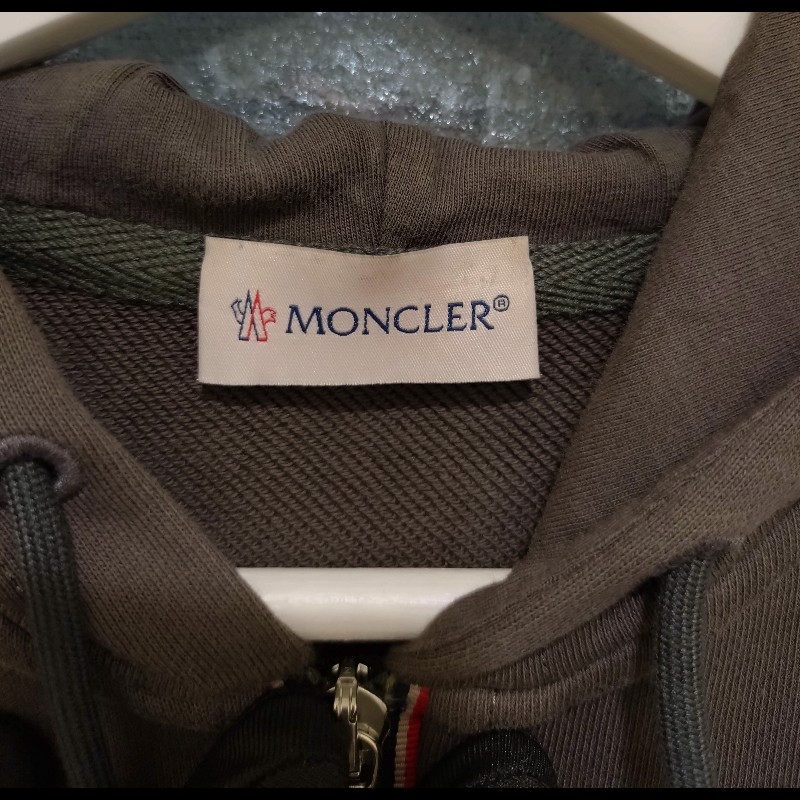 Moncler 灰色棉質男夾克-11