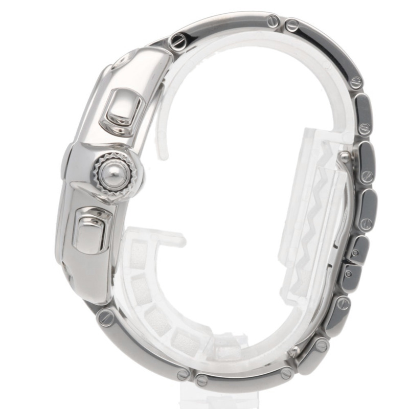 卡地亞 Roadster 計時腕錶，不鏽鋼材質，2618 自動上鍊機芯，已翻新，男士款-3