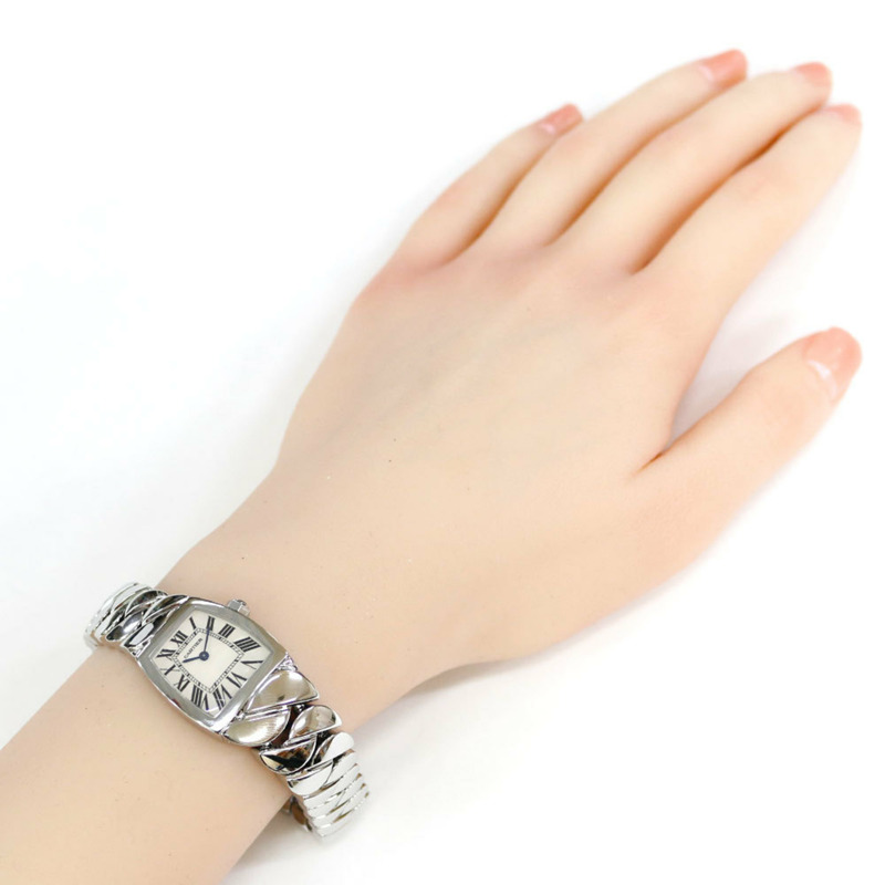 卡地亞 Radonya SM 女士腕錶，不鏽鋼錶殼，2902 石英機芯，翻新款，卡地亞-1