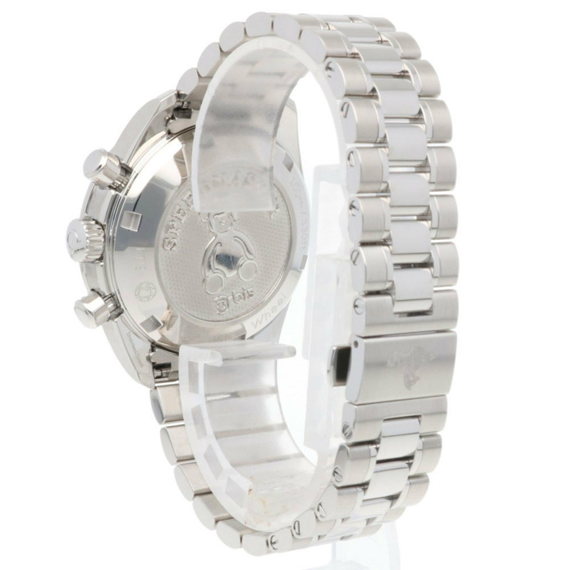 歐米茄超霸系列腕錶，不鏽鋼材質，型號32430385003002，自動機械錶，男錶，歐米茄計時碼錶-4