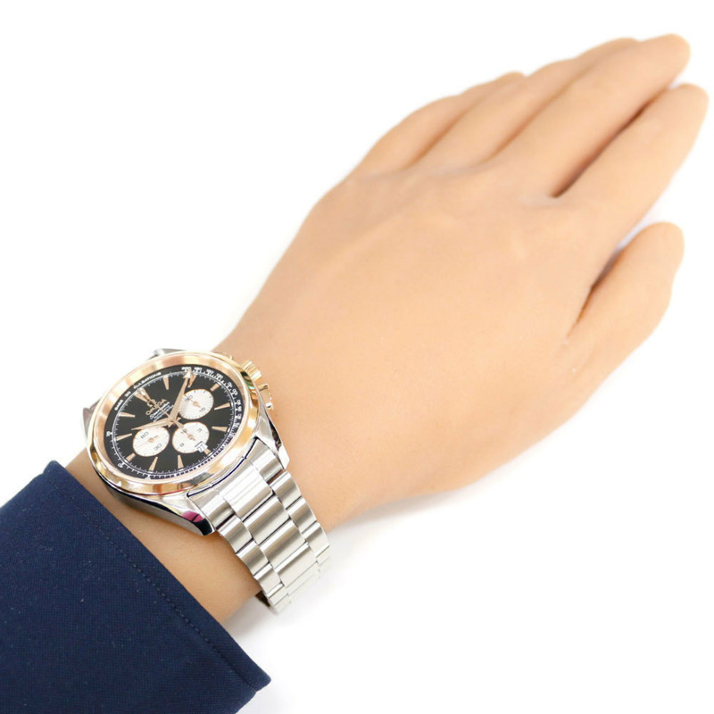 歐米茄海馬系列Aqua Terra腕錶，不鏽鋼材質，型號221.20.42.40.01.002，自動機械，男士腕錶，歐米茄150公尺計時碼錶，已翻新-1