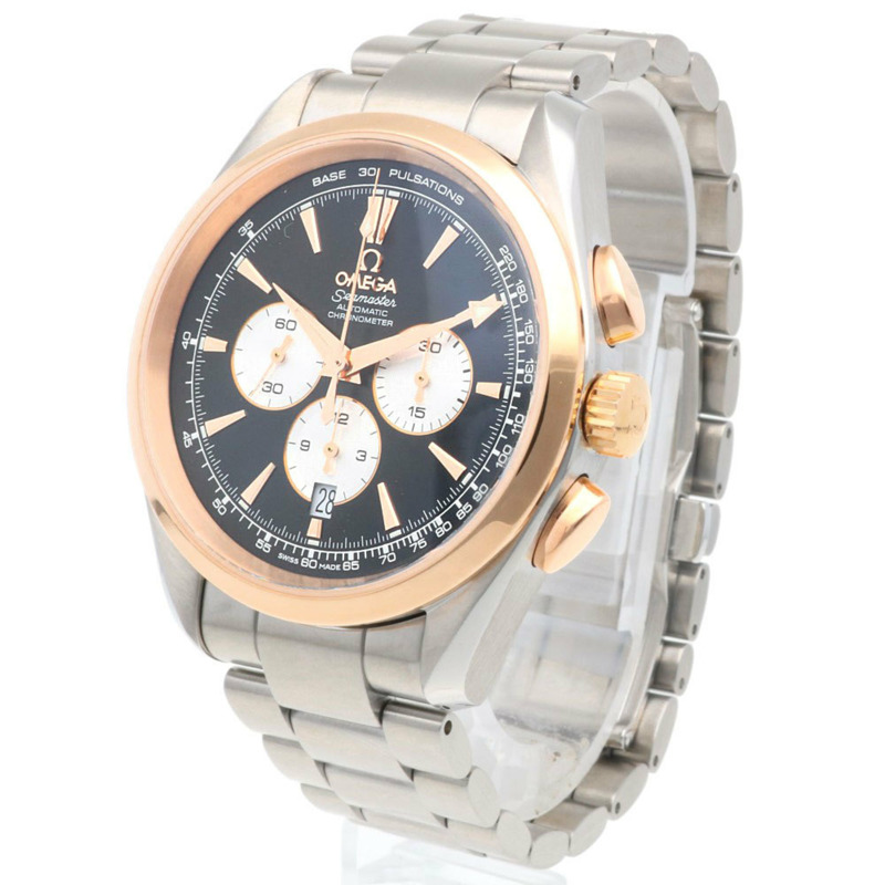 歐米茄海馬系列Aqua Terra腕錶，不鏽鋼材質，型號221.20.42.40.01.002，自動機械，男士腕錶，歐米茄150公尺計時碼錶，已翻新-2